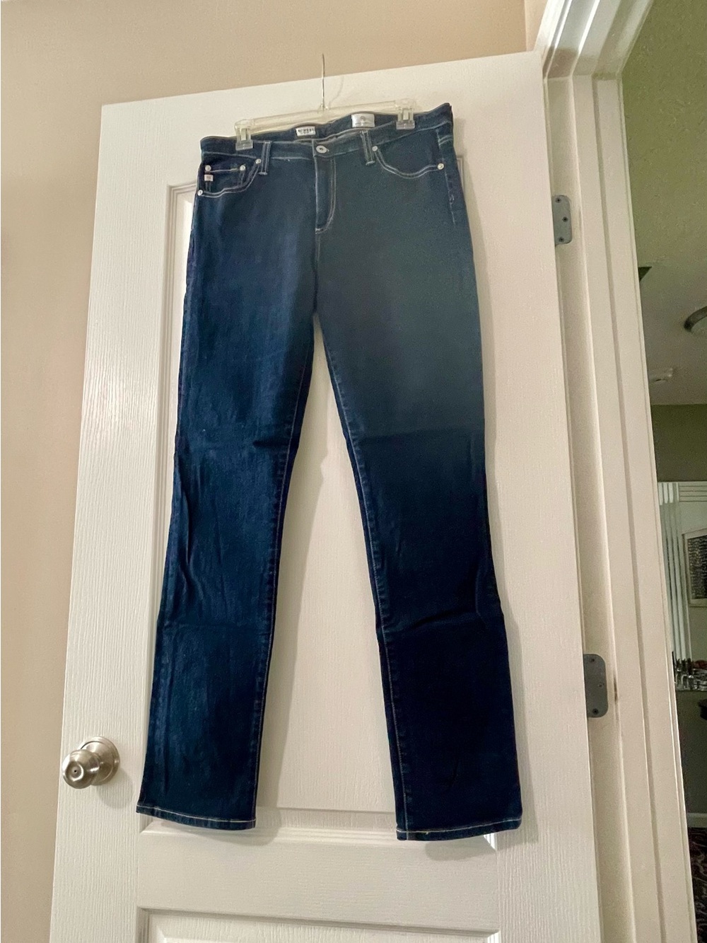 AG Adriano Goldschmied Indigo Straight Leg Jeans - Rarely worn